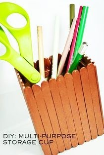 Diy: Multi Purpose Storage Cup
