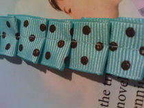 Ruffle Ribbon Bookmark