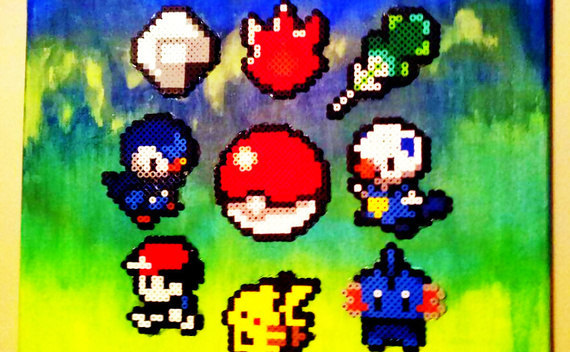Pokemon Perler Art
