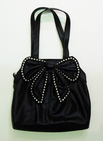 Ribbon Studded Bag