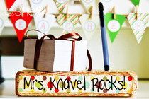 Easy 2x4 Teacher Appreciation Gift