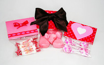 Valentine's Day Candy Cellophane Treat Bags