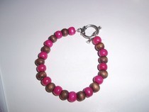 Wood Bead Bracelet