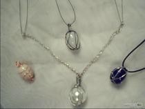 Messing Around With Wire Wrapping Glass Beads