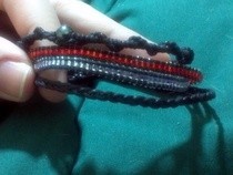 Skinny Textured Bracelets