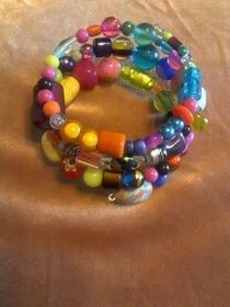 Stray Beads Wrist Cuff