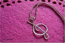 Treble Clef Pendant