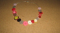 Button Necklace