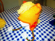 Mlp Apple Jack Crochet Hat