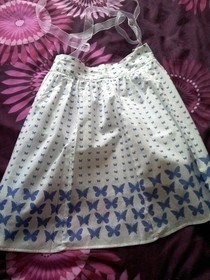 Summer Skirt To Cute Apron!