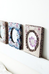 Liberty Cross Stitch Photo Frames