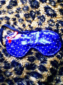 Polka Dots Sleep Mask!