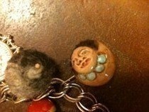 Sculpting Clay Felt Native American Necklace