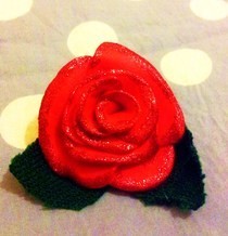 Valentines Rose (Fimo)