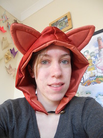 Furry Monkey Hood