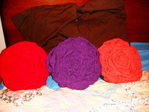 Rose Throw Pillows