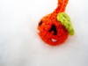 Orange Amigurumi Phone Charm
