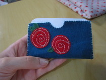 Felt Business Card Holder