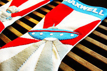 Retro Space Age Stocking