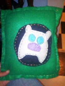 Pig Felt Pillow