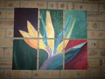 Strelitzia Painting