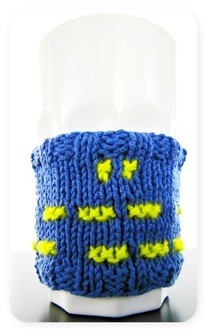 Morse Code I Love You Tumbler Cozy