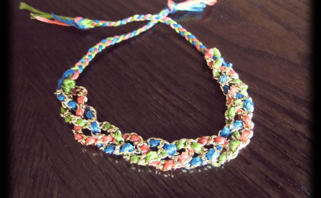Friendship Chain Bracelet Tutorial