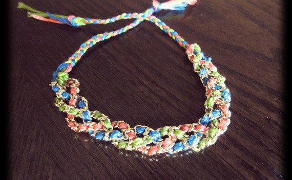 Friendship Chain Bracelet Tutorial
