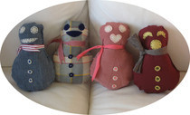 Easy Snowman Chew Toys
