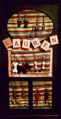 Make Your Own Earring Holder