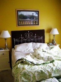 Embroidered Headboard