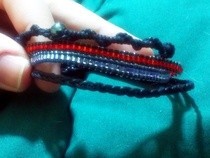 Beaded Leather Bracelet
