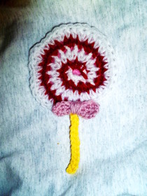 Lollipop Brooch
