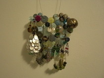 Button Jewellery Display