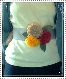 Autumn Bloom Belt Inspiration =)