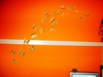 Butterfly Swirl Wall Deco