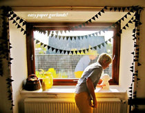 Easy Paper Garlands
