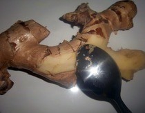 How To Peel Ginger Quickly