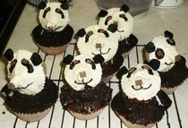 Panda Cupcakes