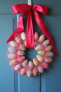 Easter Egg Wreath