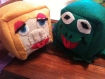 Kermit & Miss Piggy Cubies