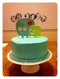 Bake Sale Baby Shower Cake