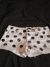 Carrot Stamped Shorts