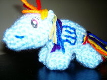 Mlp:Fim Crochet   Rainbow Dash