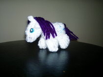 Mlp:Fim Crochet   Rarity