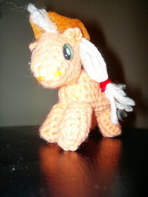 Mlp:Fim Crochet   Apple Jack