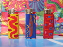 Hand Painted Lighters