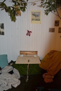 Folding Table For My Cozy Corner