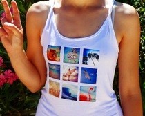 Polaroid Surf Style Top