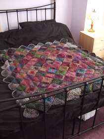 Moorland Crochet Throw
